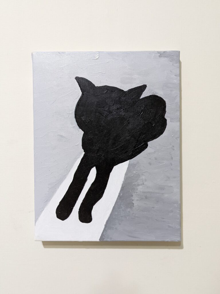 The Black Cat – Painting #6